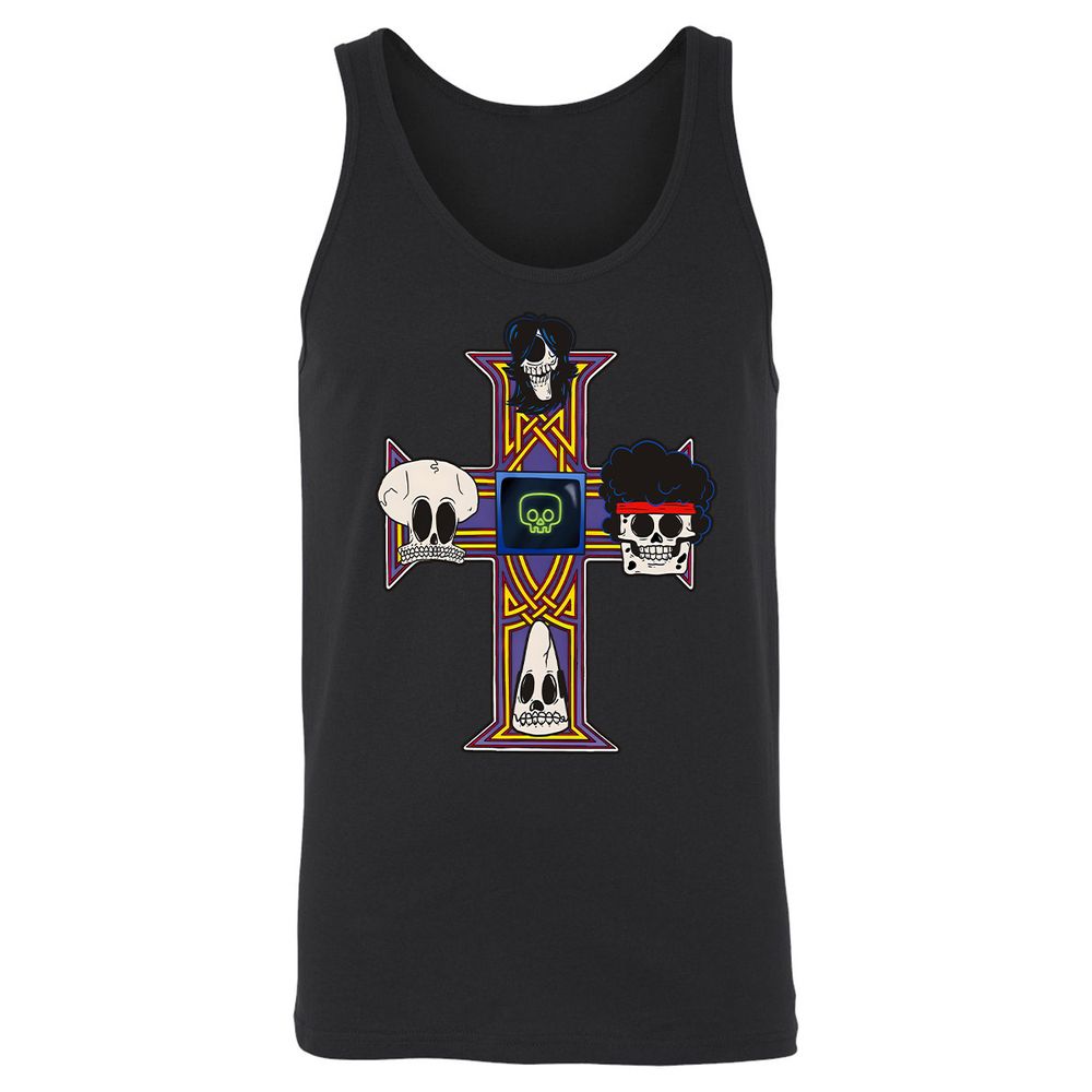 Unisex Jersey Tank - N8E5UZ56 - Black - 1