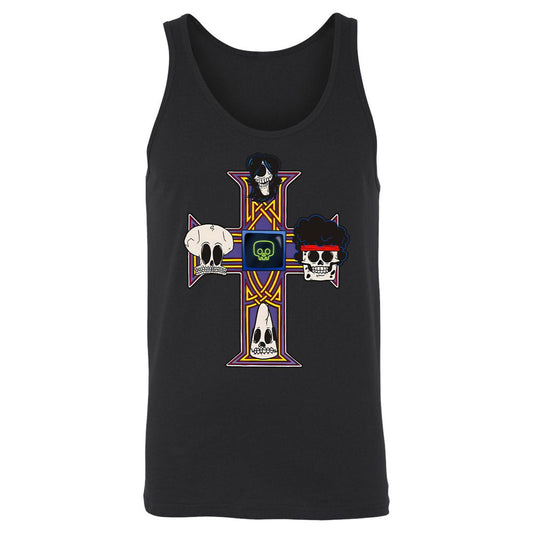 Unisex Jersey Tank - N8E5UZ56 - Black - 1