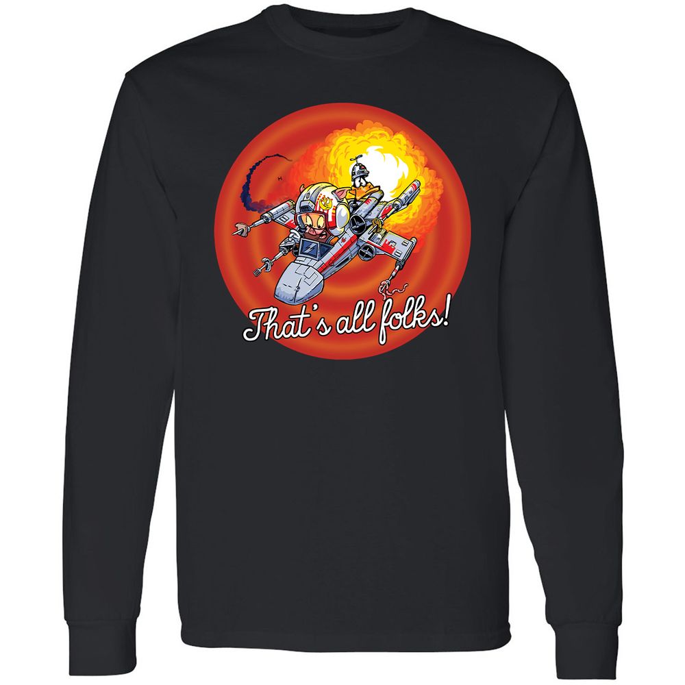 Long Sleeve T-Shirt - VQG3HSMP - Black - 1