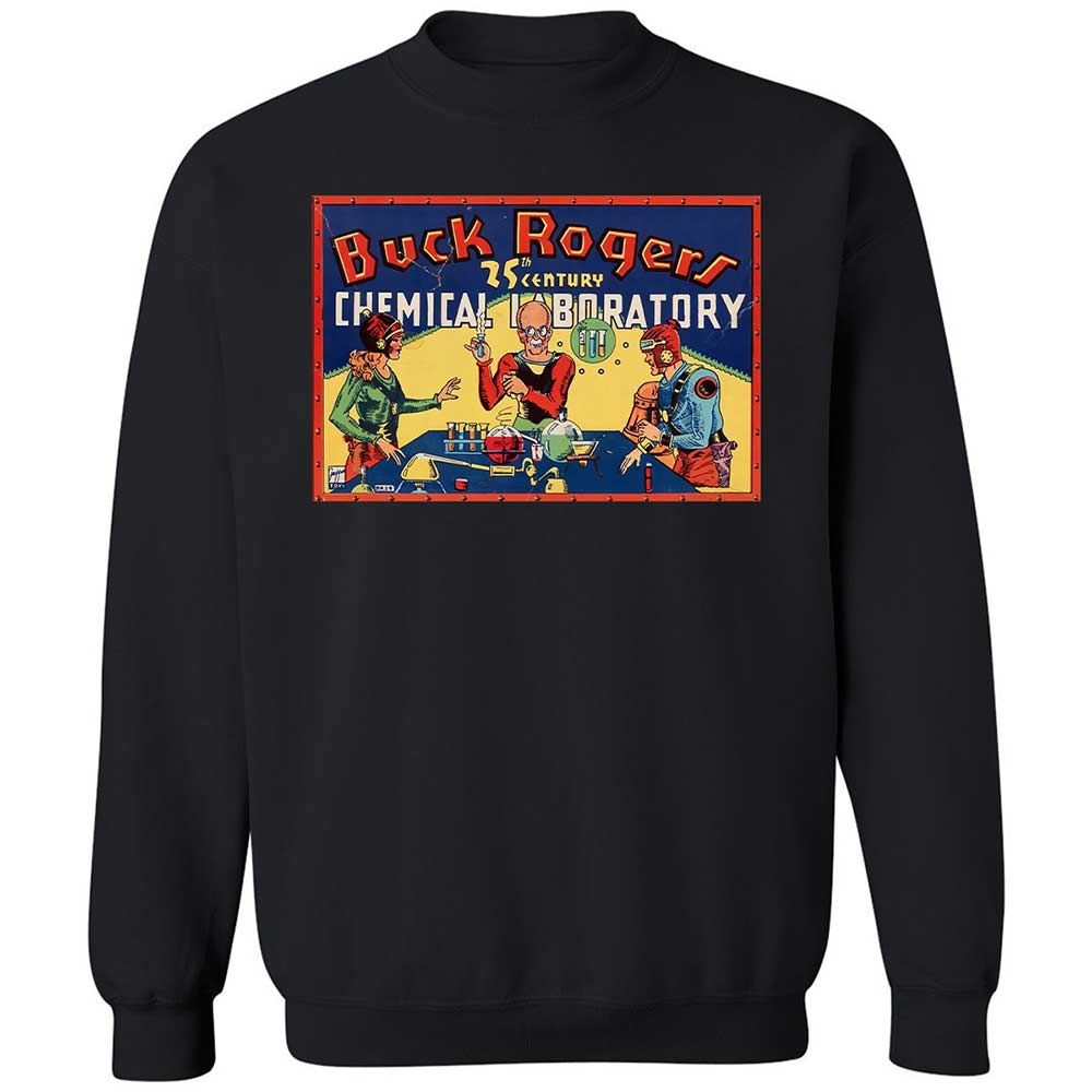 Classic Unisex Sweatshirt - RQE5U7KR - Black - 1