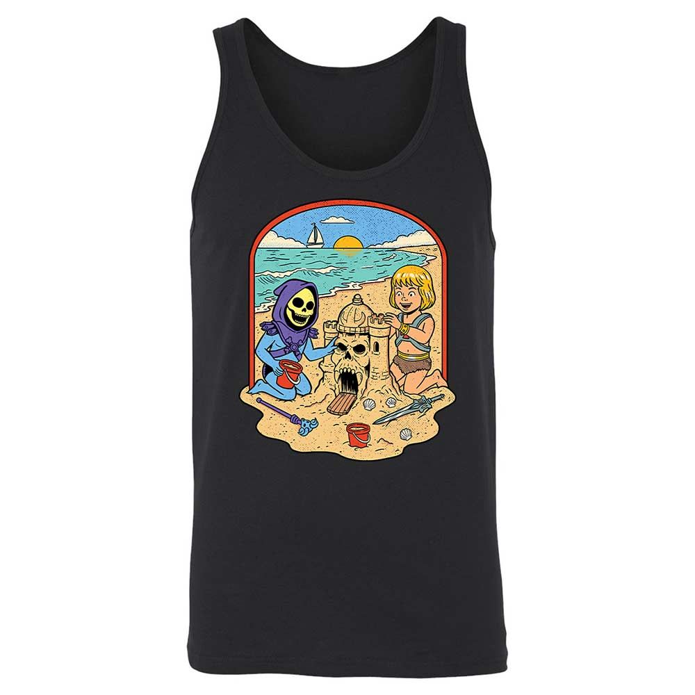 Unisex Jersey Tank - 7Y4KMEB7 - Black - 1