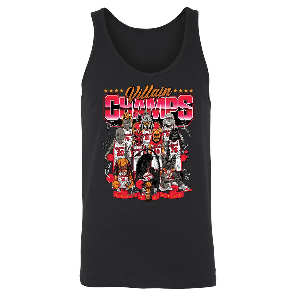 Unisex Jersey Tank - 155UCAJR - Black - 1