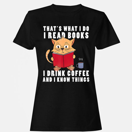 Women's T-Shirt - HVMKN7KR - Black - 1