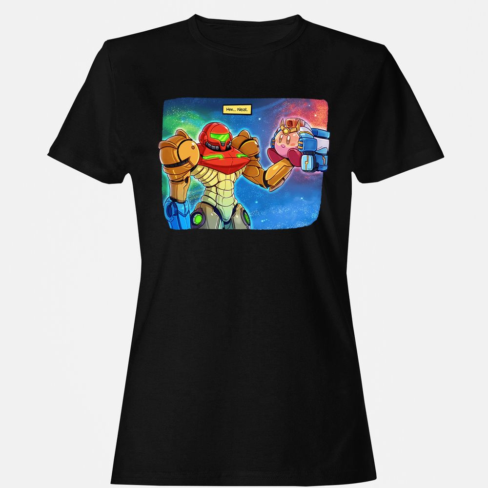 Women's T-Shirt - 831N85AQ - Black - 1