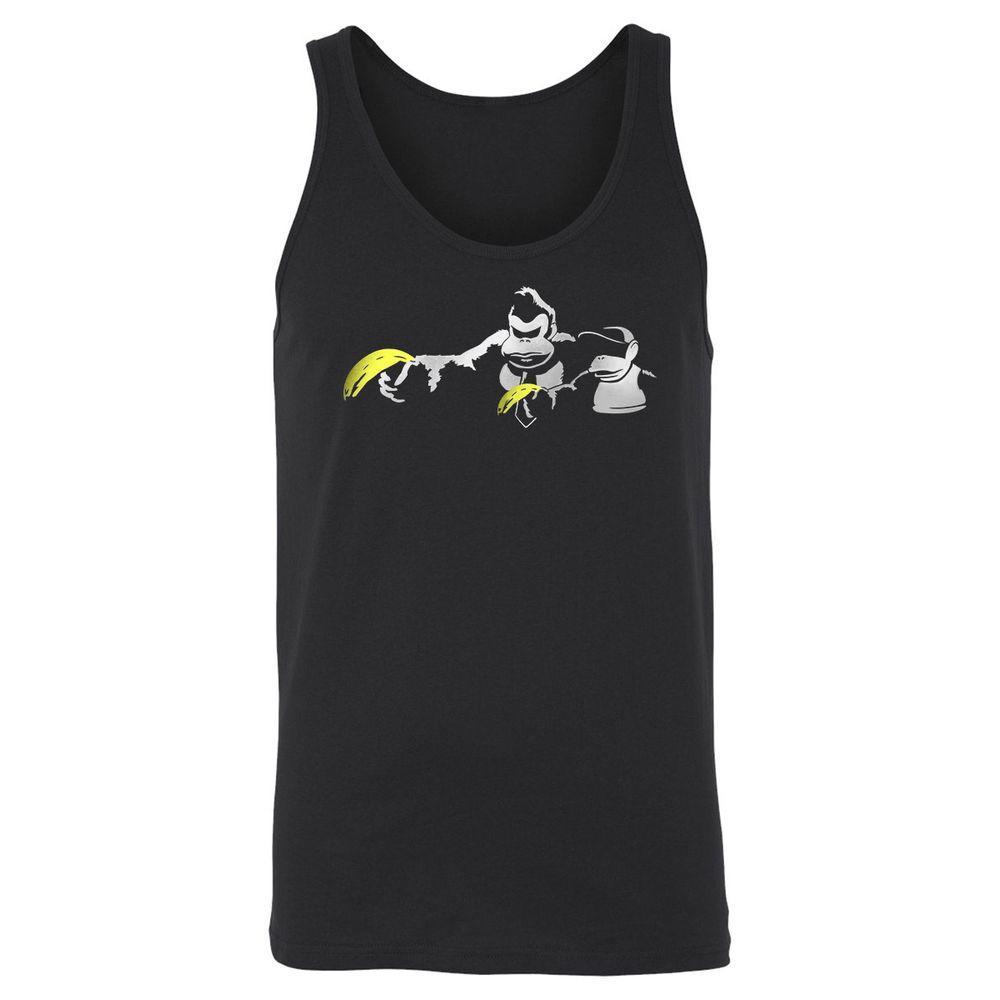 Unisex Jersey Tank - 94FBREHW - Black - 1