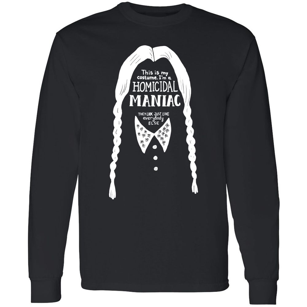Long Sleeve T-Shirt - 5VTNYJJR - Black - 1