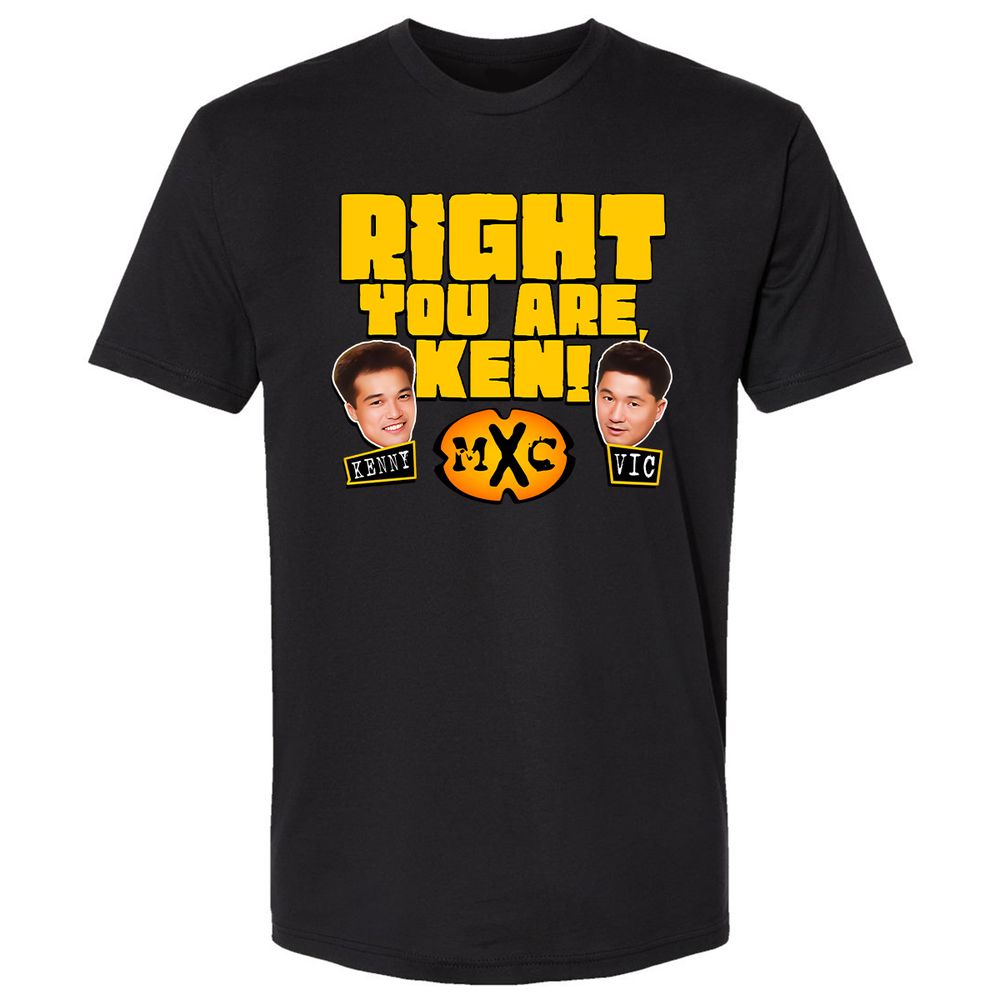 RIGHT YOU ARE, KEN! - Black - 1