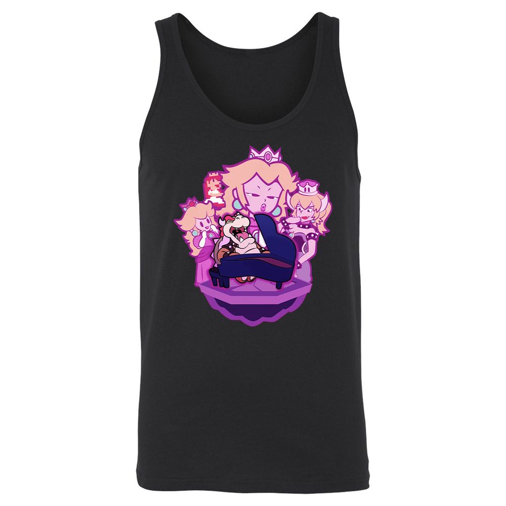 Unisex Jersey Tank - PFLSKQCU - Black - 1