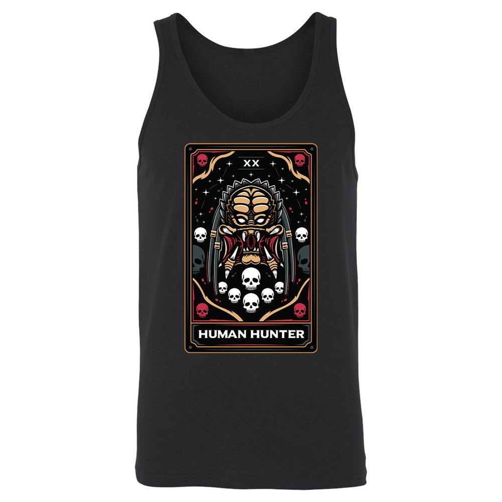 Unisex Jersey Tank - ZUNBGU2L - Black - 1