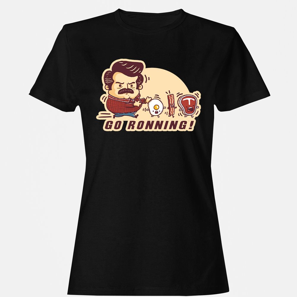 Women's T-Shirt - FVEVYUKC - Black - 1