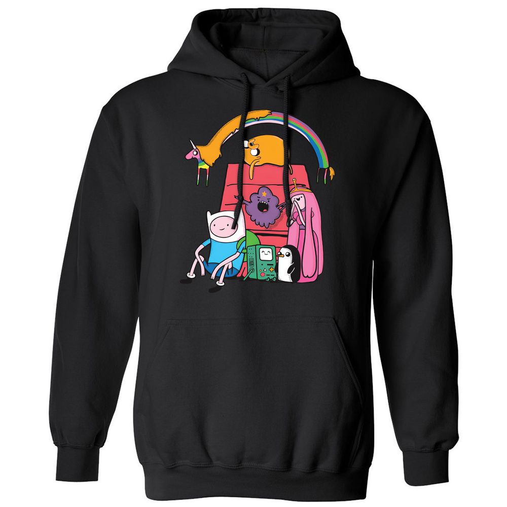 Classic Unisex Hoodie - 2BCPYPK6 - Black - 1