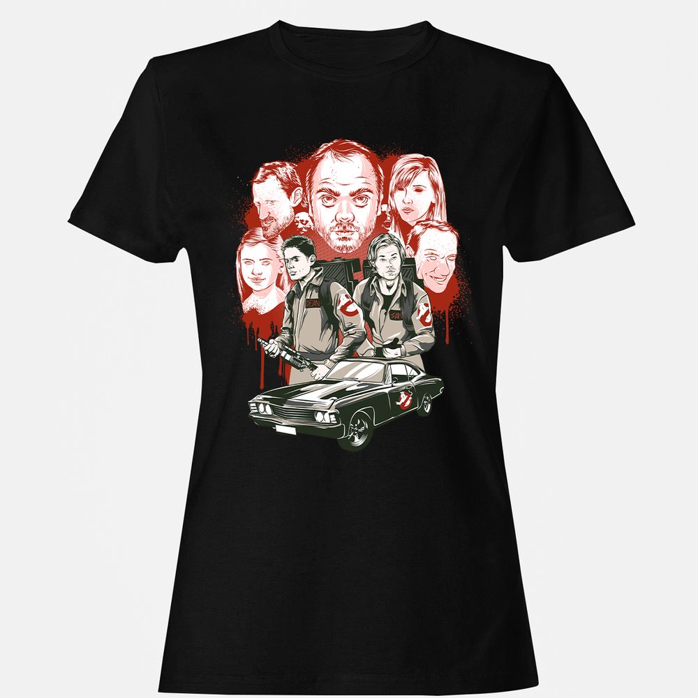 Women's T-Shirt - UH87F7WW - Black - 1