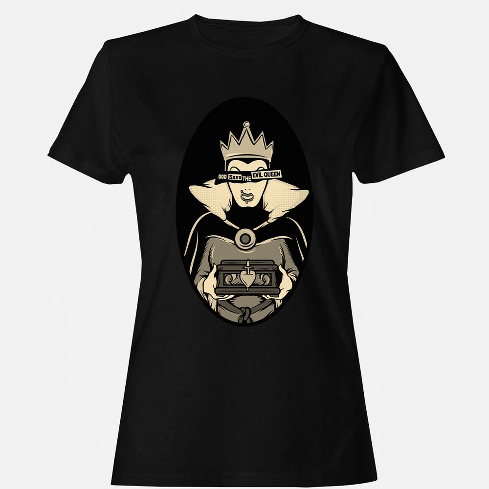 Women's T-Shirt - 4R6UAECV - Black - 1