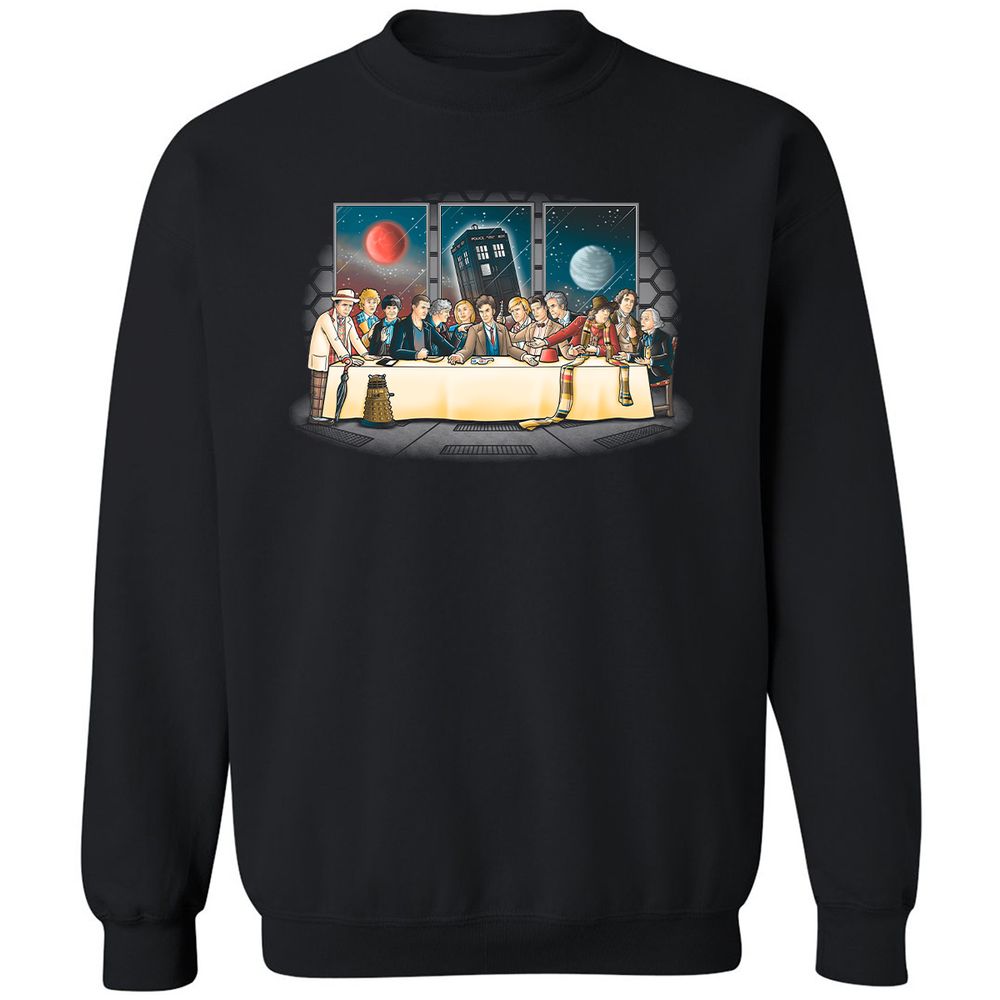 Classic Unisex Sweatshirt - H6LJ7TJY - Black - 1