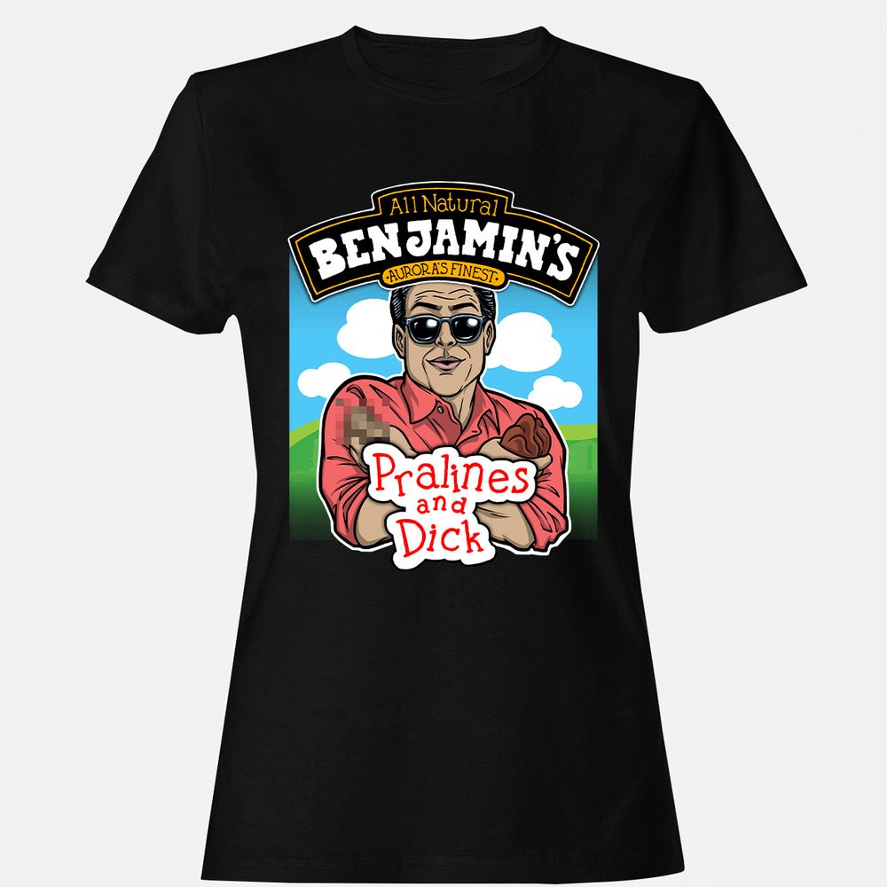 Women's T-Shirt - 9279YUP1 - Black - 1