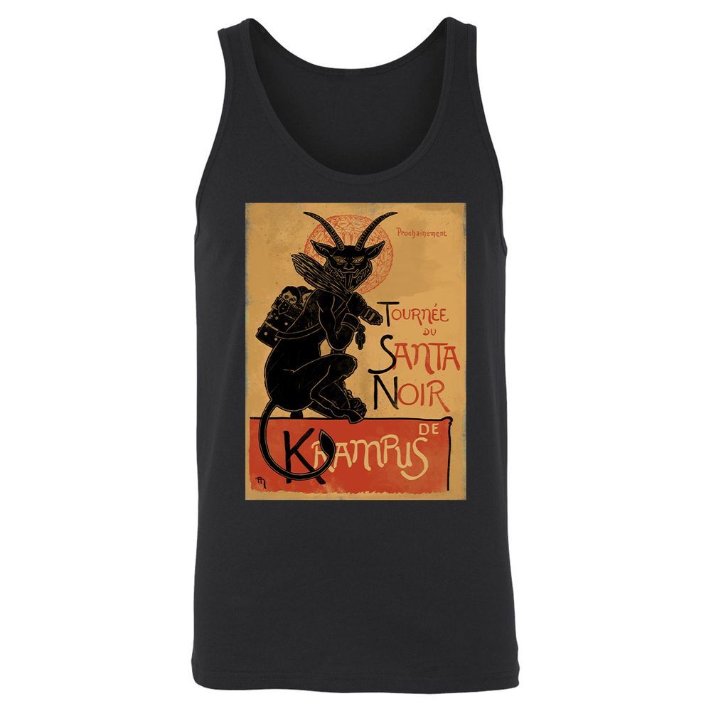 Unisex Jersey Tank - A26Z2VPU - Black - 1