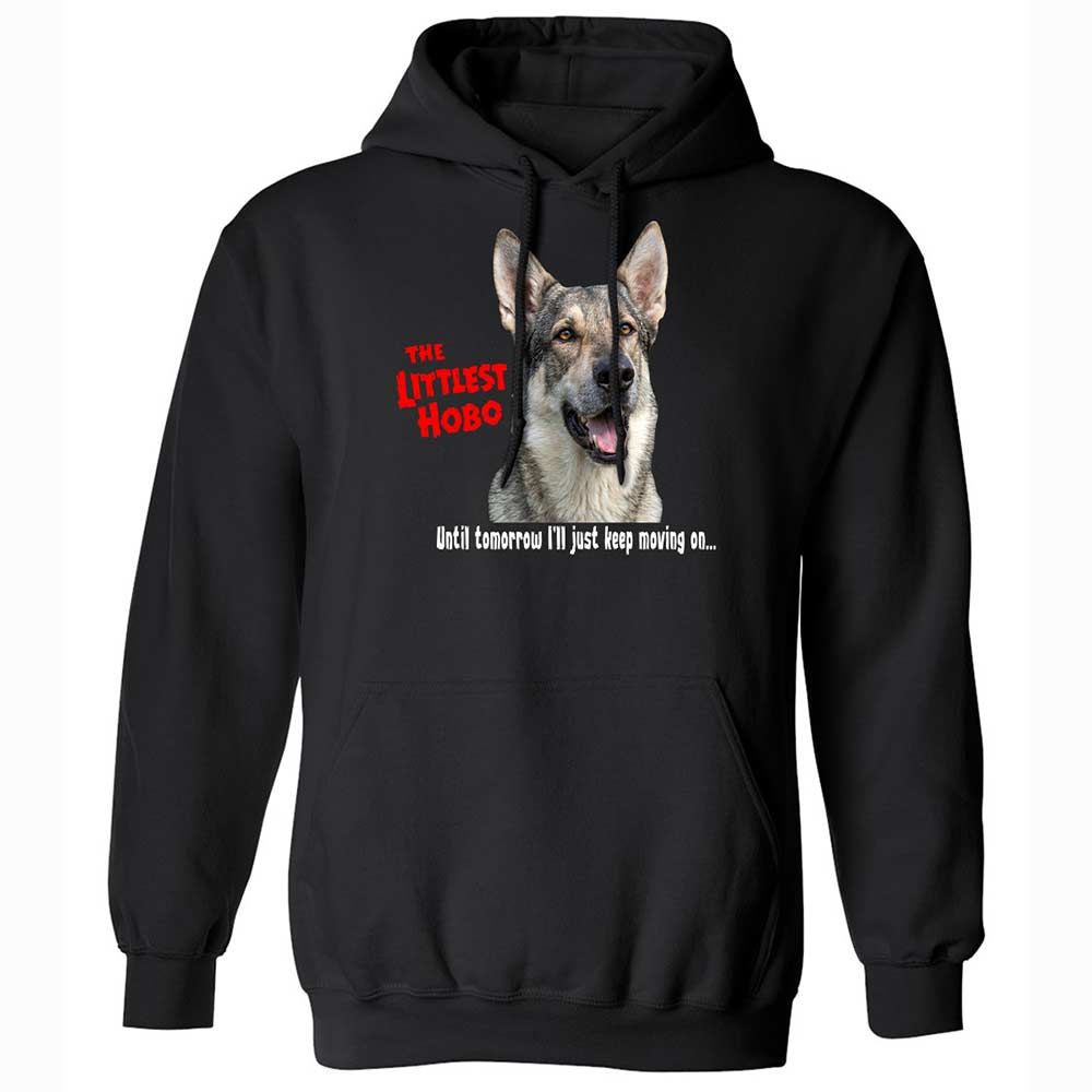 Classic Unisex Hoodie - ZZ1XDRZ7 - Black - 1