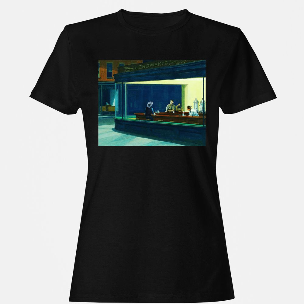 Women's T-Shirt - 4CTHHCV3 - Black - 1