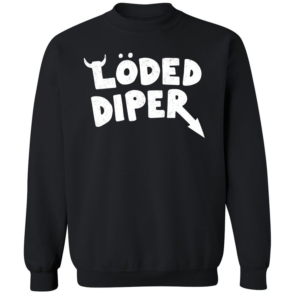 Classic Unisex Sweatshirt - YX484LXQ - Black - 1