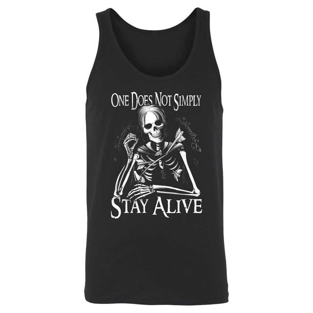 Unisex Jersey Tank - 738KFC7J - Black - 1