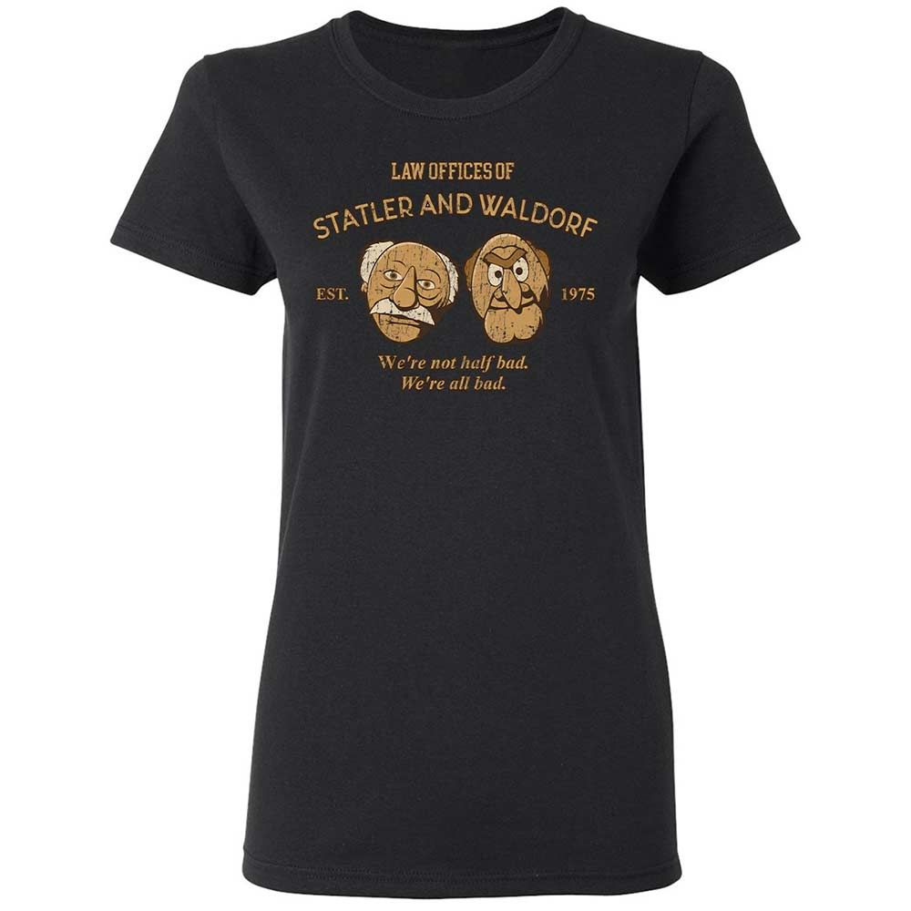 Women's T-Shirt - VUYE53TD - Black - 1