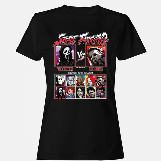 Women's T-Shirt - JDE7Y5QZ - Black - 1