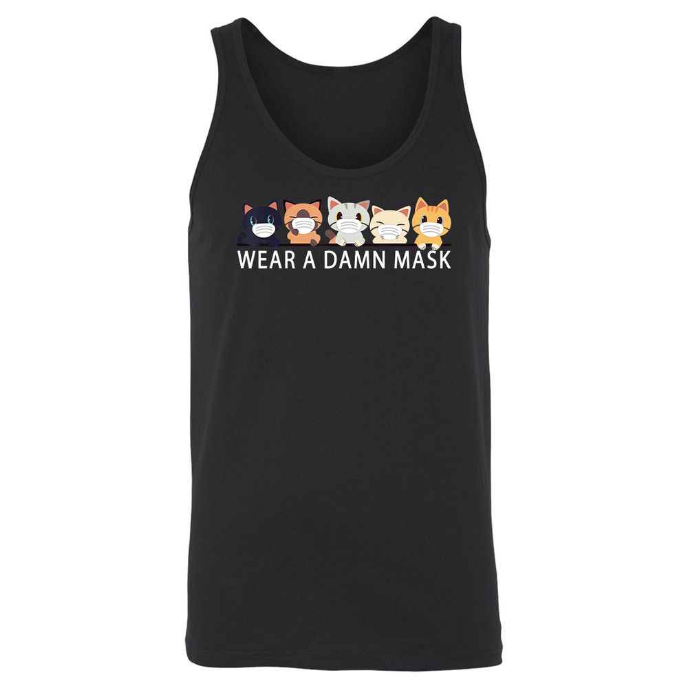 Unisex Jersey Tank - LMJFCQ7L - Black - 1