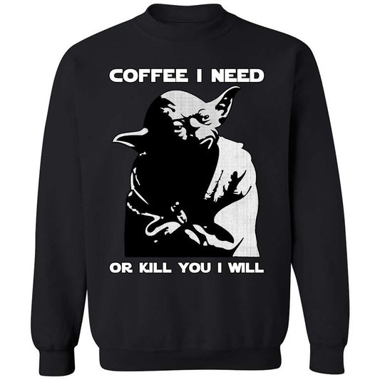 Coffee I Need - Black - 1