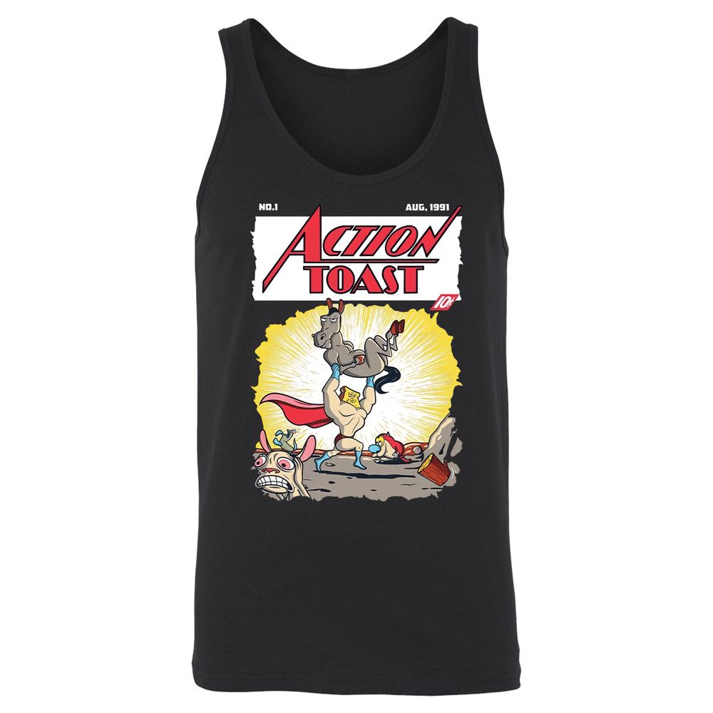 Unisex Jersey Tank - ANH9L1LE - Black - 1