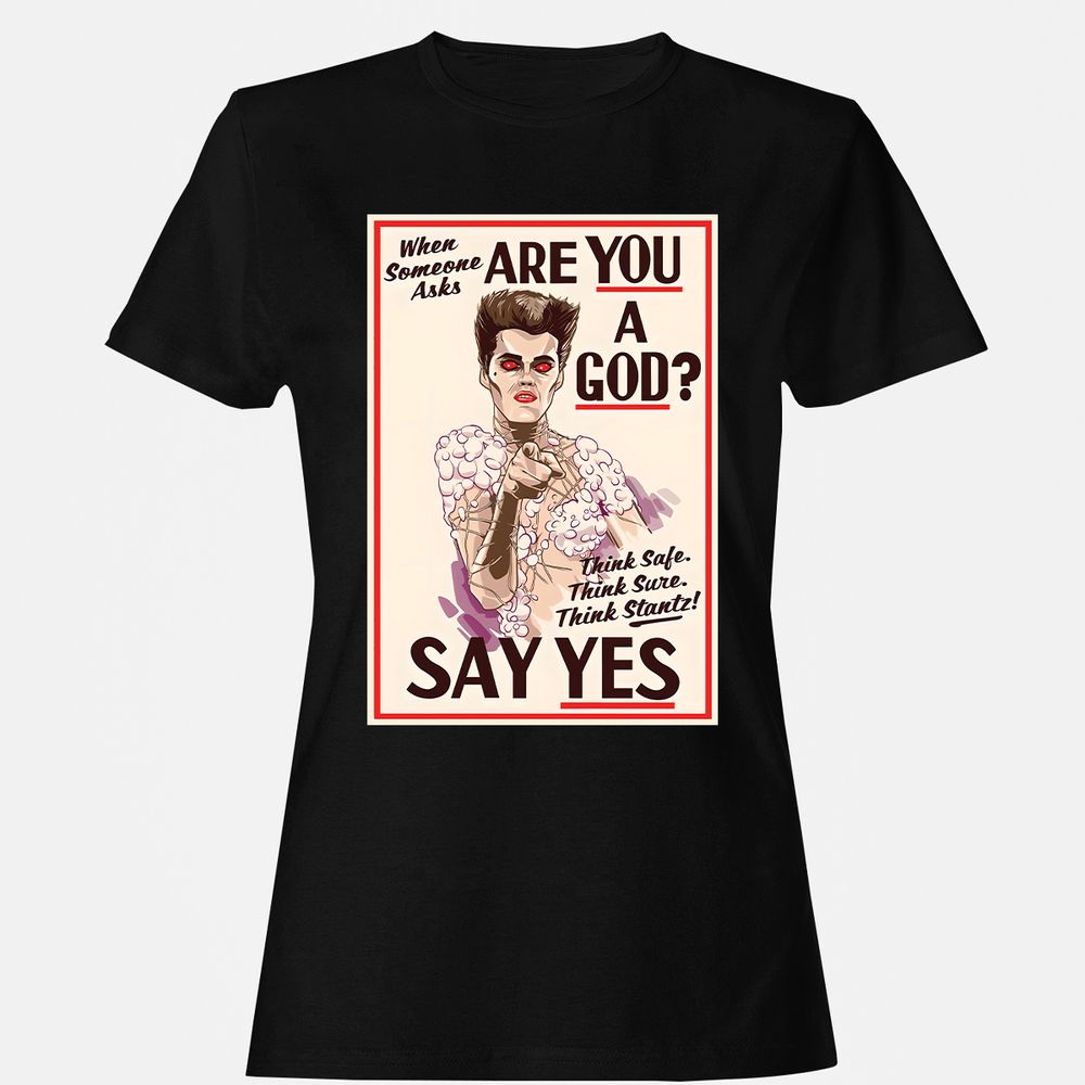 Women's T-Shirt - 3WAYQPGY - Black - 1
