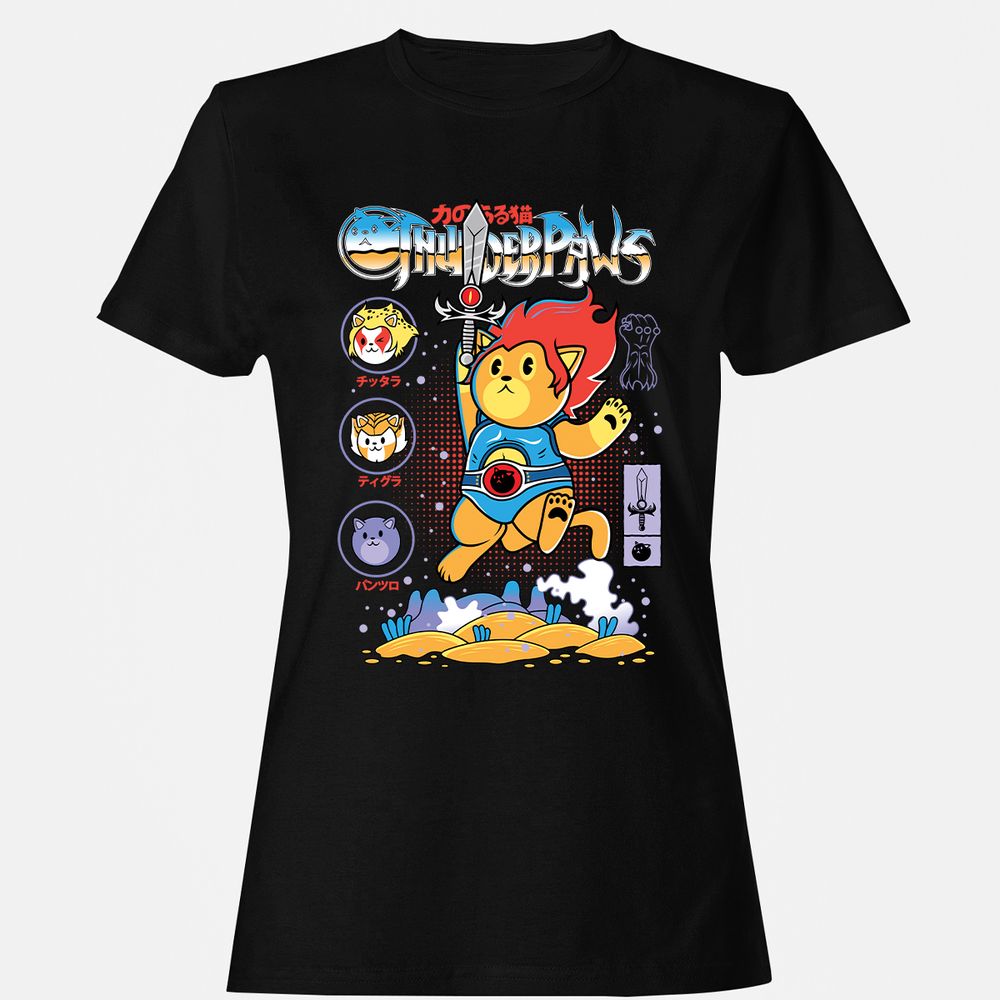 Women's T-Shirt - QN4ERLXM - Black - 1