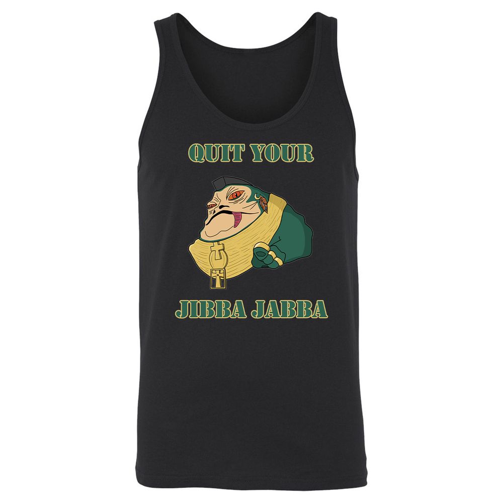 Unisex Jersey Tank - T9WZFVKV - Black - 1