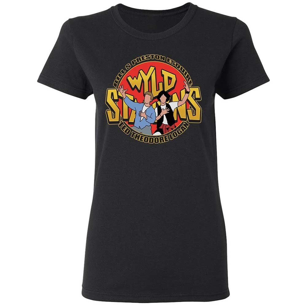 Women's T-Shirt - MD7BCFBL - Black - 1