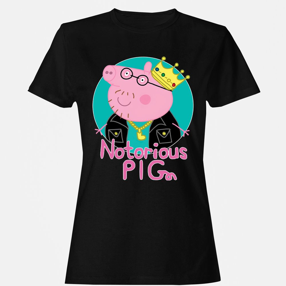 Women's T-Shirt - N8G9AHUG - Black - 1