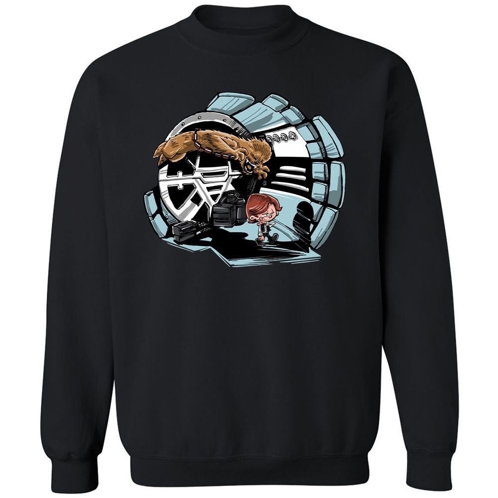 Classic Unisex Sweatshirt - EZ5WL3TP - Black - 1