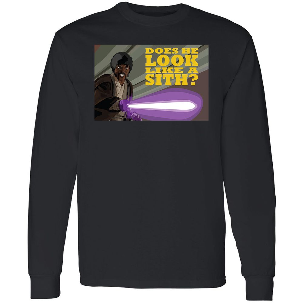 Long Sleeve T-Shirt - STMKRTYU - Black - 1