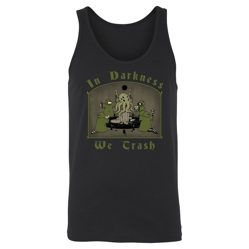 Unisex Jersey Tank - CEUCVT1H - Black - 1