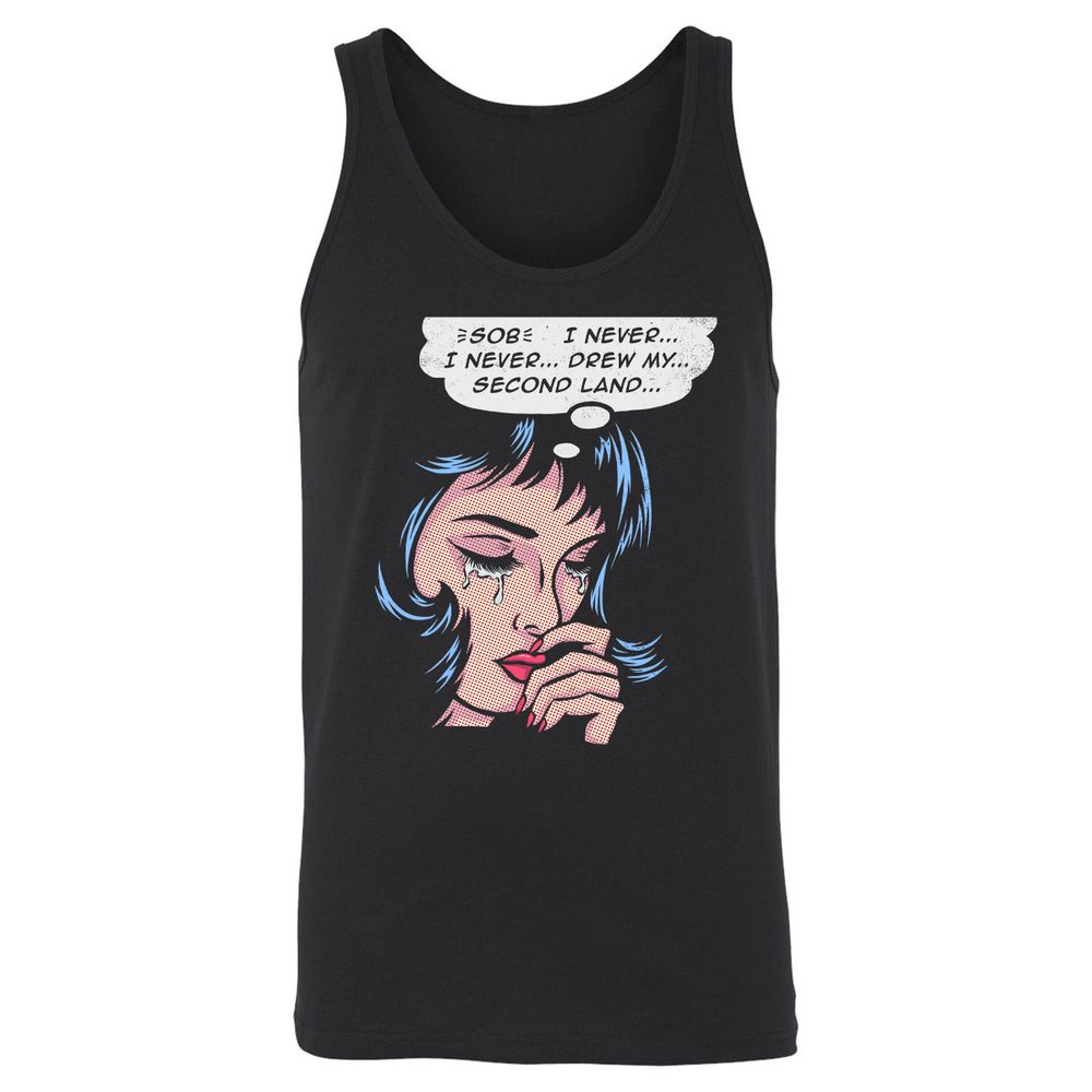 Unisex Jersey Tank - 5UBAQEZR - Black - 1