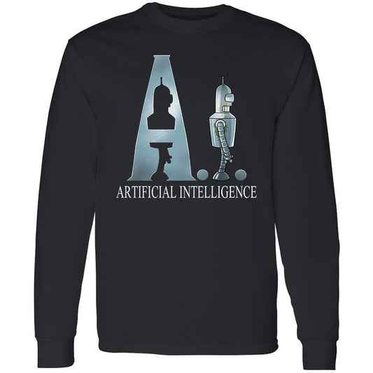 Long Sleeve T-Shirt - KAGBXG3A - Black - 1