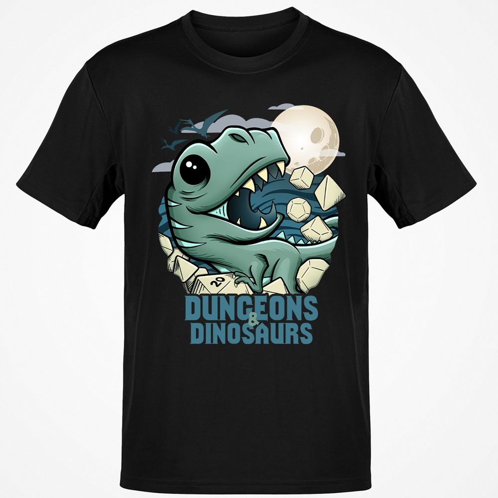 Classic Unisex T-Shirt - FNF8DXUY - Black - 1