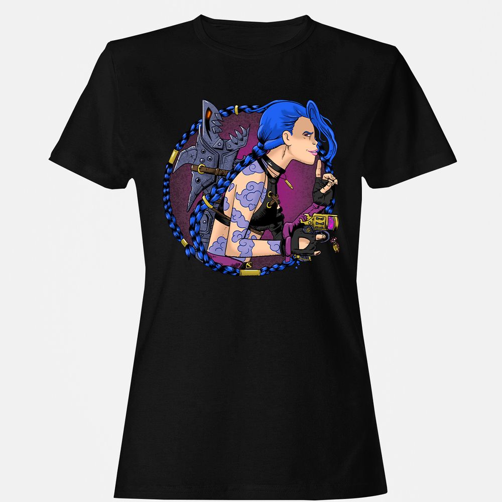 Women's T-Shirt - 1X7HGWCL - Black - 1