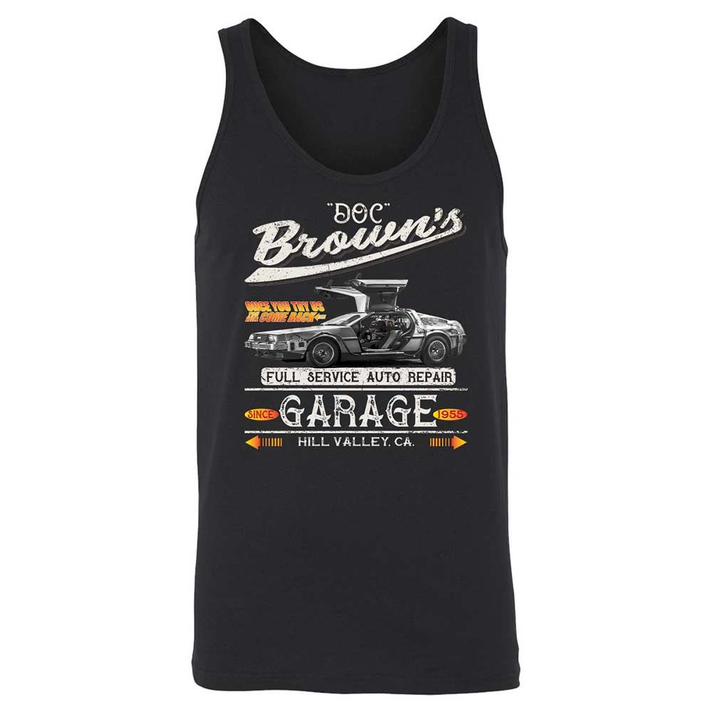 Unisex Jersey Tank - 7MBFFWCB - Black - 1