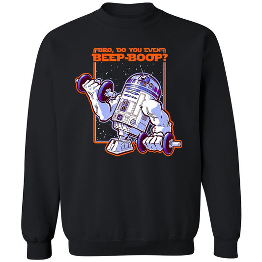 Classic Unisex Sweatshirt - C55MDFFB - Black - 1