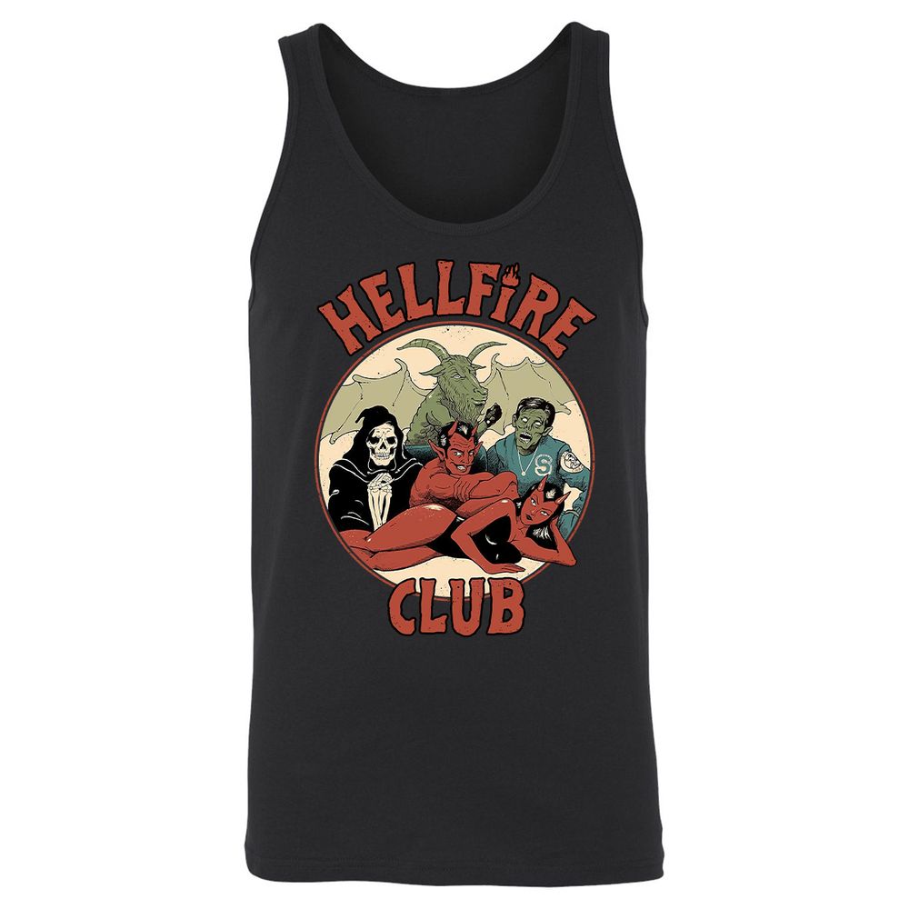 Unisex Jersey Tank - 57ESAPLQ - Black - 1