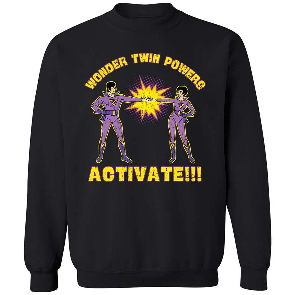 Classic Unisex Sweatshirt - F7F3AXMN - Black - 1