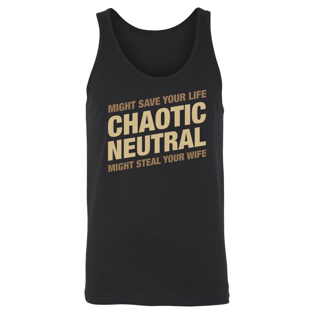 Unisex Jersey Tank - 2W7V71NX - Black - 1