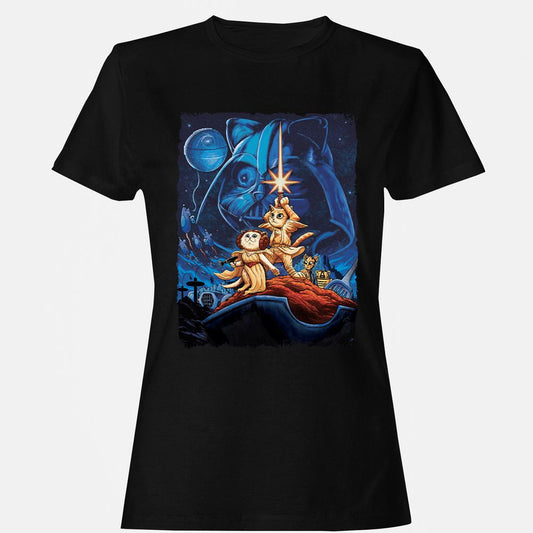 Women's T-Shirt - 7RBHSPWP - Black - 1