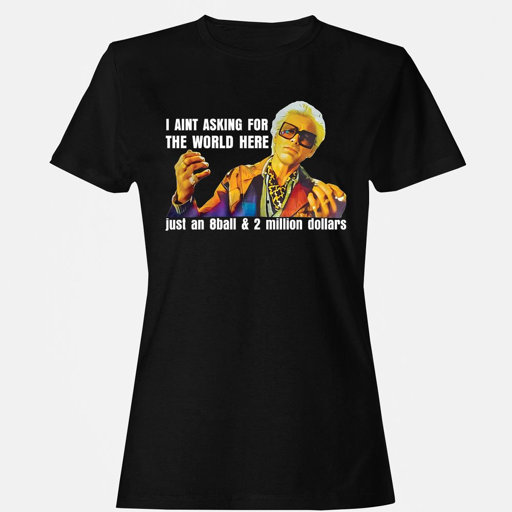 Women's T-Shirt - RLLKBVX3 - Black - 1