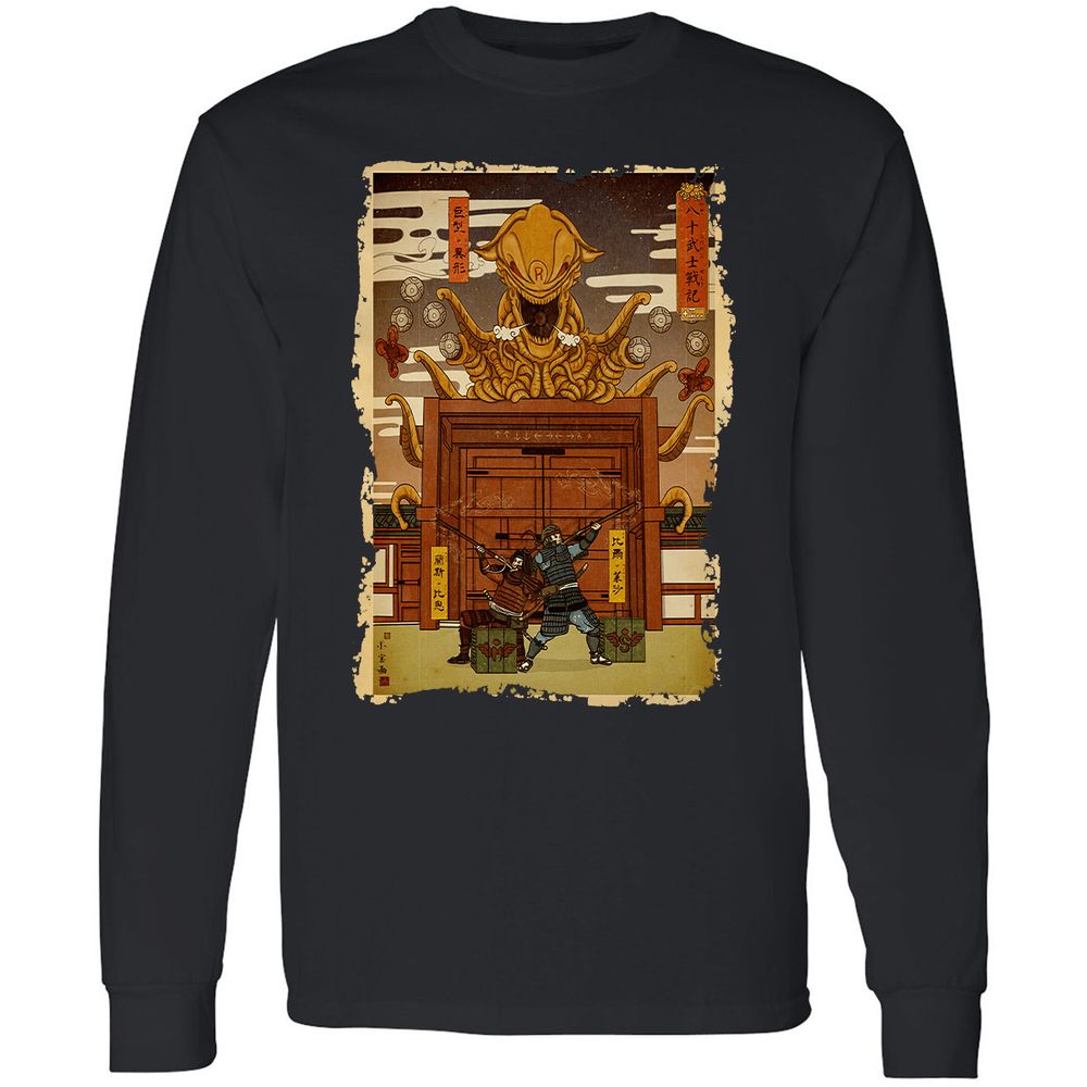 Long Sleeve T-Shirt - 7TZQVQ23 - Black - 1