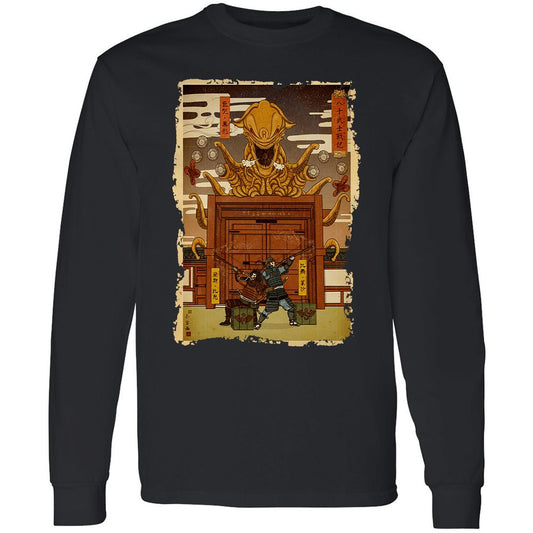 Long Sleeve T-Shirt - 7TZQVQ23 - Black - 1